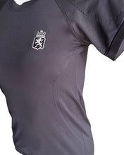 Load image into Gallery viewer, KWPN Dutch Breed Logo Signature Layering Seamless Tee in Black