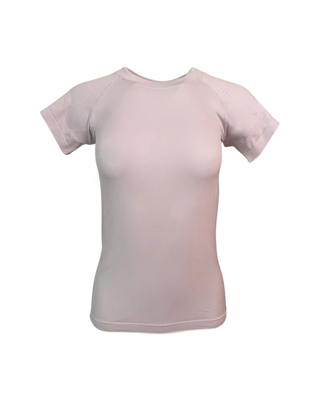 Signature Layering Seamless Tee in Lavender Gray