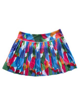 Load image into Gallery viewer, Full Pleat Skort in &quot;Baby Got Backhand&quot; Print by Meghan Rosenthal