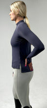 Load image into Gallery viewer, The Sunscreen Shirt in Cadet Navy- UPF 50+ Total Coverage