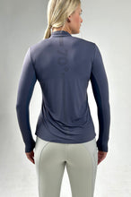 Load image into Gallery viewer, The Sunscreen Shirt in Cadet Navy- UPF 50+ Total Coverage