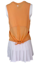 Load image into Gallery viewer, Tie-Back Tank- Mandarin