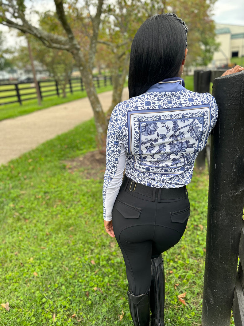 The Ginger Jar Print Sun Shirt