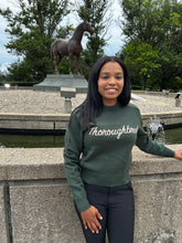 Load image into Gallery viewer, The Thoroughbred Sweater in Evergreen