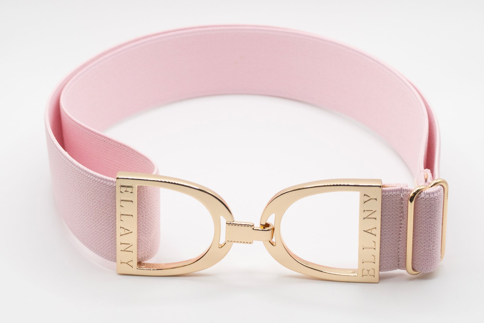 Unique thin light pink golden buckle  fashionable belt size L adjustable 30 SWSMCLT Women main image 4