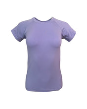 Load image into Gallery viewer, Signature Layering Seamless Tee in Ice Flower Blue