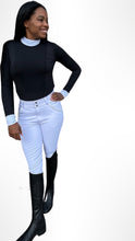 Load image into Gallery viewer, Air Flow Mesh Mock Neck Show Shirt
