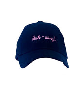 Load image into Gallery viewer, &quot;Suh-wing&quot; Message Cap in Navy