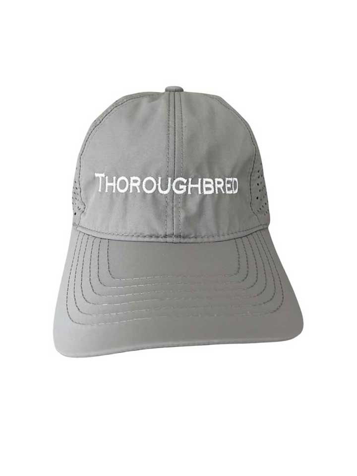 Thoroughbred Cap- Light Gray