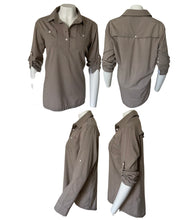 Load image into Gallery viewer, The Classic Safari Sun Shirt in British Khaki