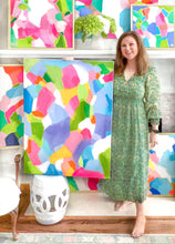 Load image into Gallery viewer, A-Line Skort in &quot;Baby Got Backhand&quot; Print by Meghan Rosenthal