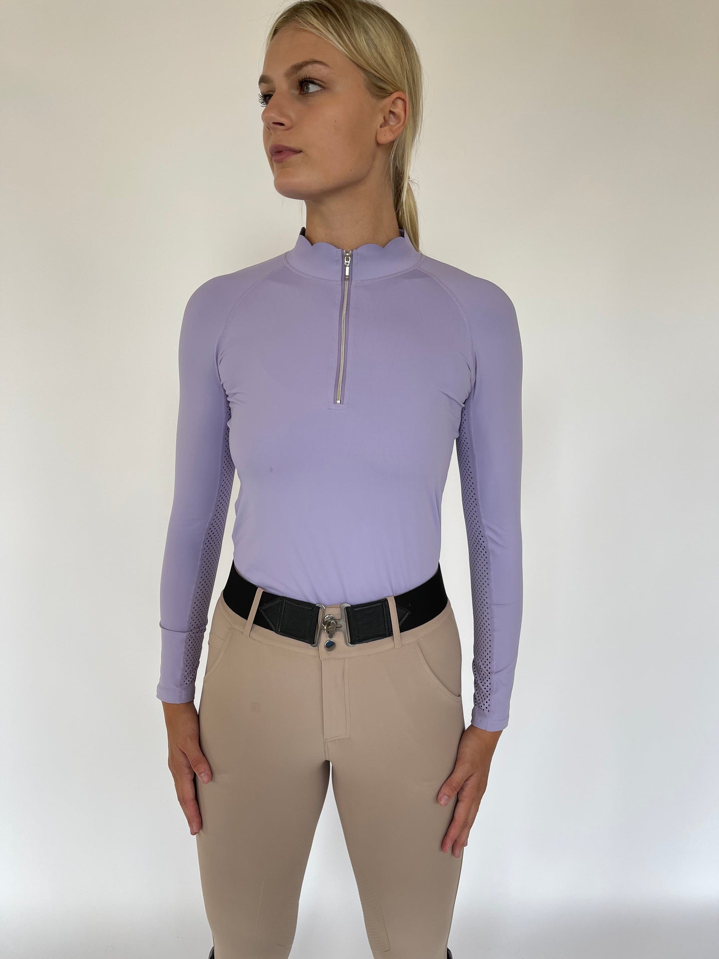 The Scallop Collar Wicking Sunshirt