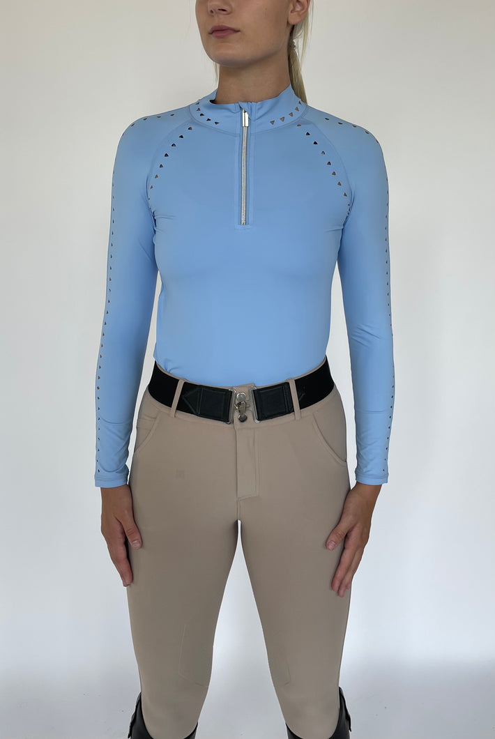 The Blue Morpho Laser Cut Sun Shirt