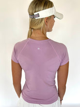 Load image into Gallery viewer, 70° Signature Seamless Short Sleeve Tee in Thistle
