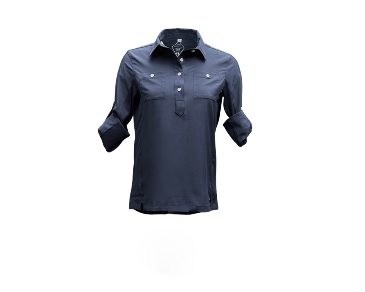 Safari Sun Shirt with UPF 50+ Sun Protection- Classic Navy