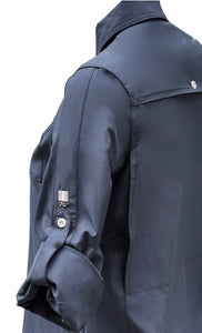 Safari Sun Shirt with UPF 50+ Sun Protection- Classic Navy