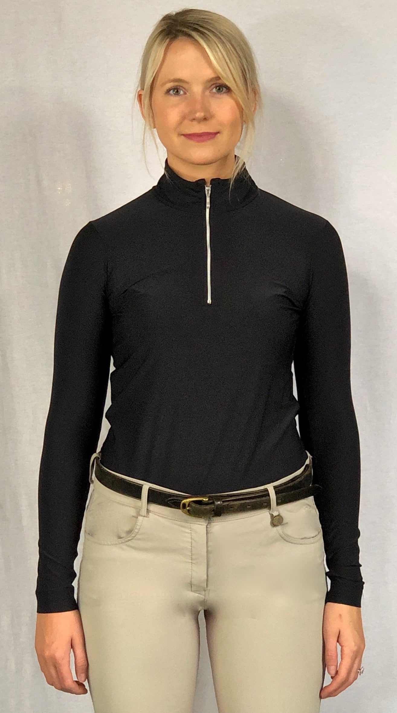 70° Performance Sun Shirt In Black- SALE PRICE