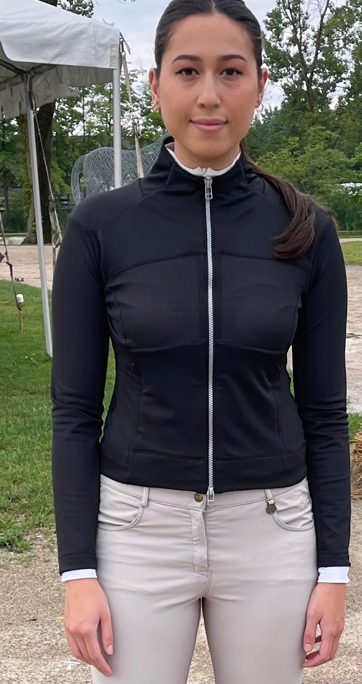 Black Air Flow Mesh Jacket