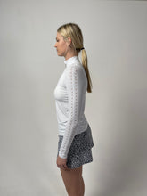 Load image into Gallery viewer, The White Laser Cut Sun Shirt