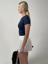 Load image into Gallery viewer, 70° Signature Seamless Short Sleeve Tee in Marine Navy
