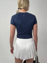 Load image into Gallery viewer, 70° Signature Seamless Short Sleeve Tee in Marine Navy