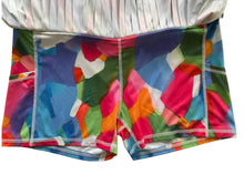 Load image into Gallery viewer, Full Pleat Skort in &quot;Baby Got Backhand&quot; Print by Meghan Rosenthal