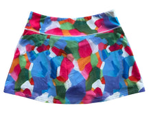 Load image into Gallery viewer, A-Line Skort in &quot;Baby Got Backhand&quot; Print by Meghan Rosenthal
