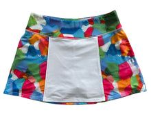 Load image into Gallery viewer, A-Line Skort in &quot;Baby Got Backhand&quot; Print by Meghan Rosenthal